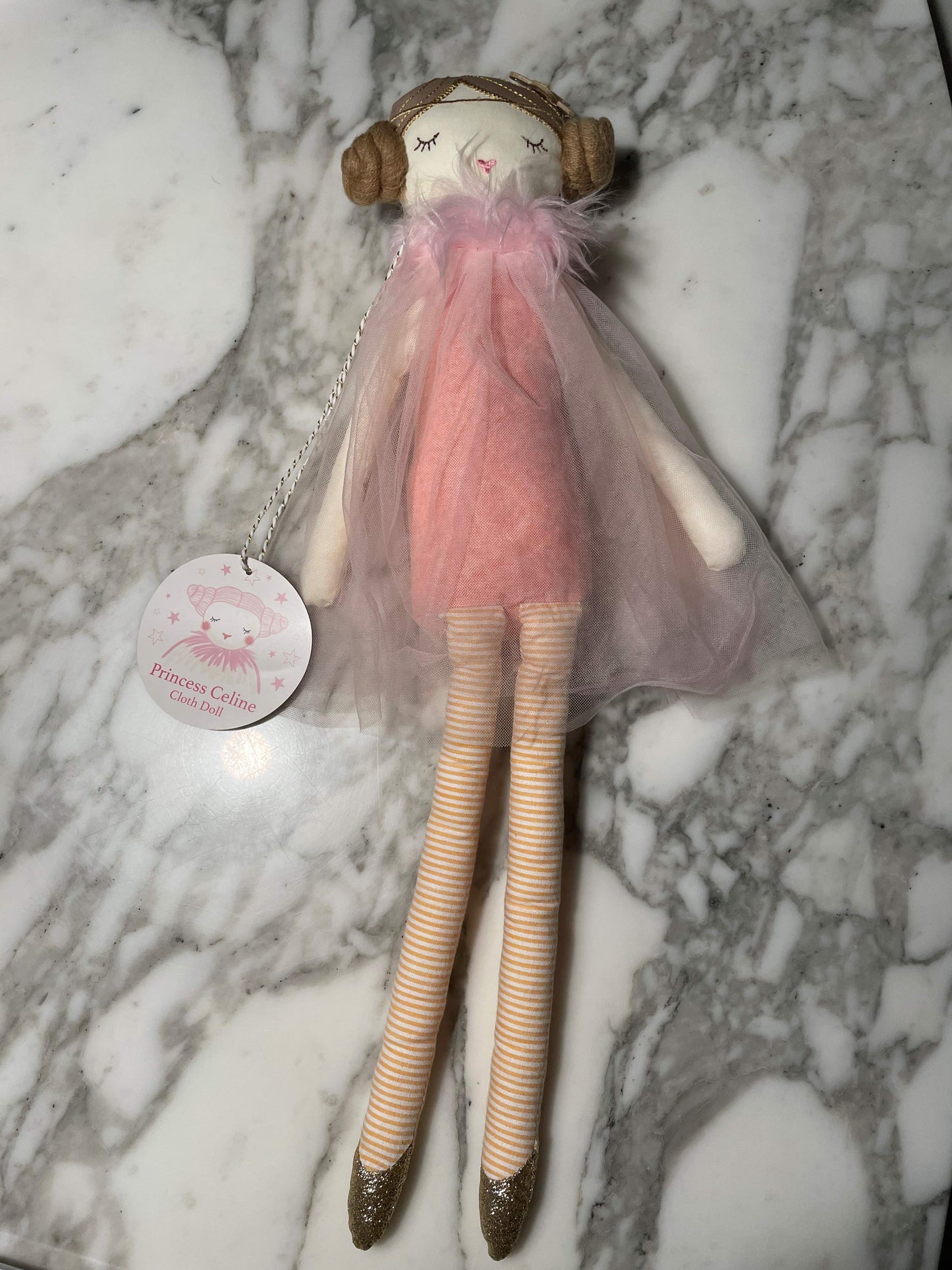 Rex London Stoffpuppe "Prizessin Celine" im Ballerina-Kleid