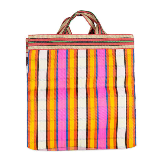 Kitsch Kitchen Mesh Tasche "Stripes Pink"