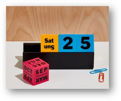 MoMa "Cubes Perpetual" Kalender