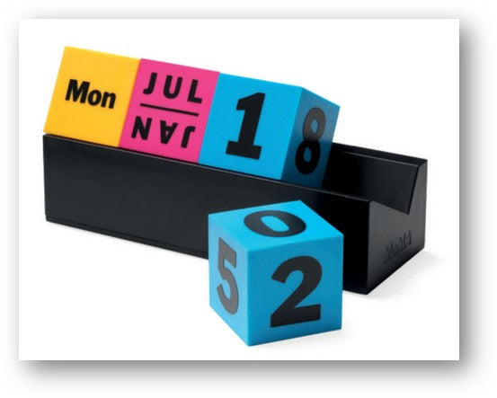 MoMa "Cubes Perpetual" Kalender